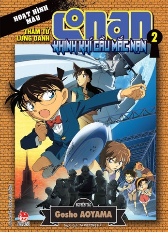 Thám tử lừng danh Conan - Hoạt hình màu -  Khinh khí cầu mắc nạn - Tập 2