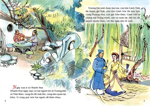 Tranh truyện dân gian Việt Nam - Nàng Phương Hoa (2023)