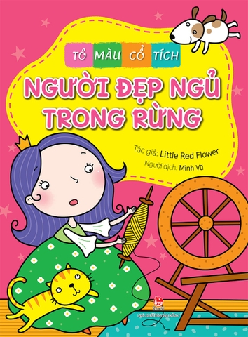 Tô màu cổ tích - Người đẹp ngủ trong rừng