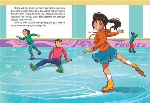 Gương thiếu nhi làm theo lời Bác - Niềm yêu thích trượt băng