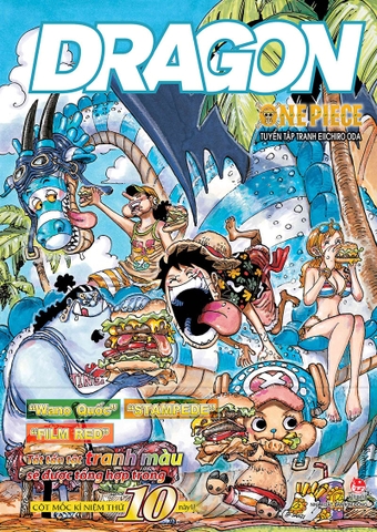 One Piece Color Walk - Dragon - Tuyển tập tranh Eiichiro Oda - Tập 10