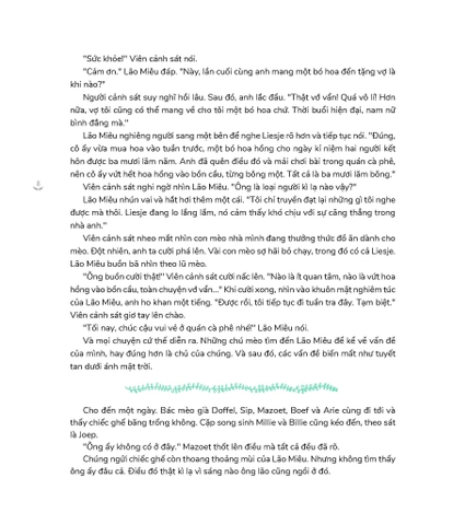 Ông lão nói chuyện với mèo và các câu chuyện nhỏ