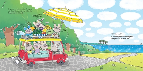 Bảy anh em nhà chuột - Trò chơi mùa hạ - Đá bào cá voi