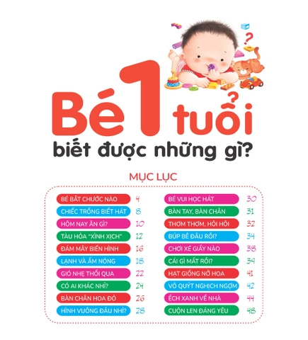 Hiểu từng tuổi con - Bé 1 tuổi biết được những gì ?