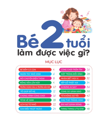Hiểu từng tuổi con - Bé 2 tuổi làm được việc gì ?