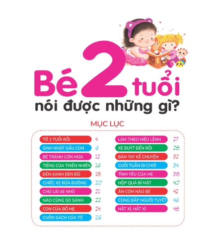 Hiểu từng tuổi con - Bé 2 tuổi nói được những gì ?