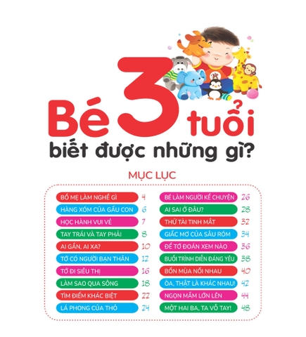 Hiểu từng tuổi con - Bé 3 tuổi biết được những gì ?