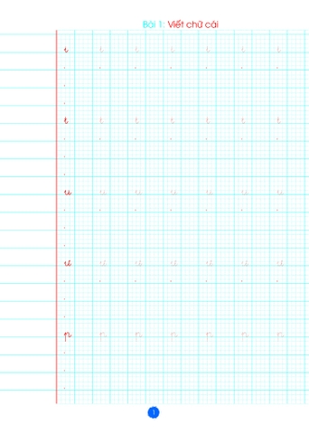Bé luyện viết chữ đẹp - Luyện viết chính tả