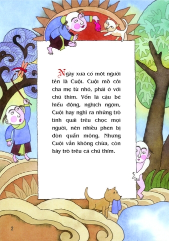 Tranh truyện dân gian Việt Nam - Sự tích chú Cuội cung trăng (2023)