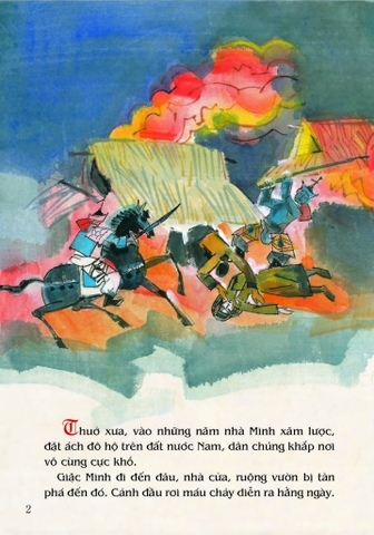 Tranh truyện dân gian Việt Nam - Sự tích Hồ Gươm (2023)