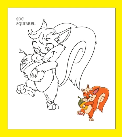 Họa sĩ nhí tô màu - Loài vật (1)