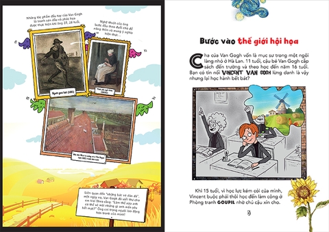 "Bật mí" đời hoạ sĩ Vincent van Gogh - Hành trình từ trái đất đến thiên đường