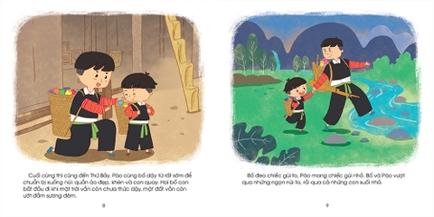 Những đứa trẻ hạnh phúc - Páo đi chợ phiên - Bạn nhỏ dân tộc Mông