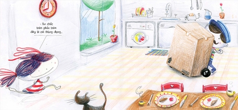 Alina hiếu kì - Thêm một cái thùng, biết dùng làm gì ?