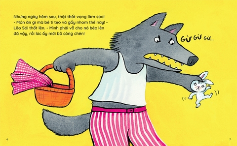 Bố Sói - Con Thỏ - Ăn hay không ăn?