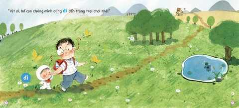 Bé bi bô ... Học miêu tả động tác