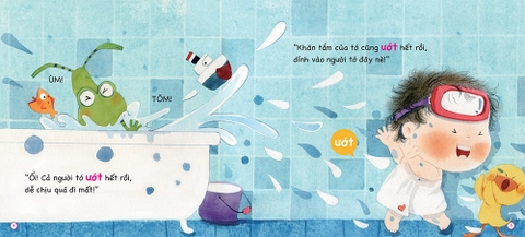 Bé bi bô ... Học nói lên cảm giác