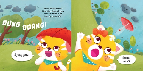 Meo Meo bé mèo tốt bụng - Mưa rồi