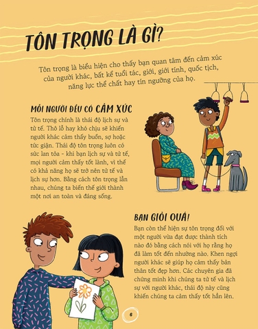 Những đứa trẻ tự tin - Tôn trọng mọi người