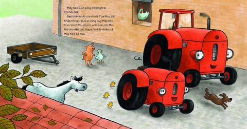 Nông trại vui vẻ - Máy Kéo Con và cây thông Noel