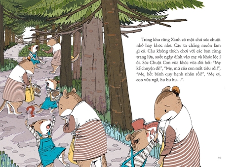 Truyện hay dạy lòng tốt - Sóc Chuột hay khóc nhè