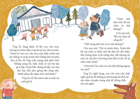 Truyện hay dạy lòng tốt - Sói đói cứu cừu non