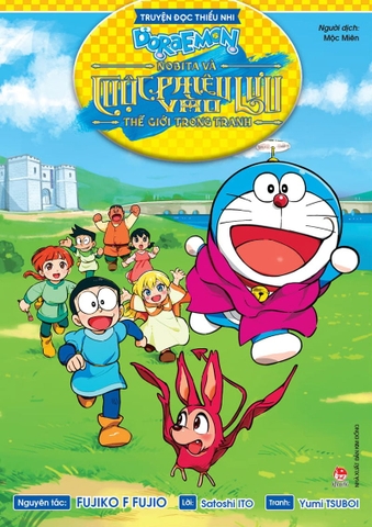 Truyện đọc thiếu nhi - Doraemon - Nobita và cuộc phiêu lưu vào thế giới trong tranh
