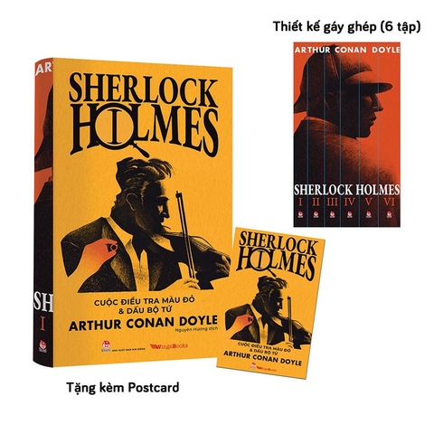 Cuộc điều tra màu đỏ & Dấu bộ tứ (Sherlock Holmes - I)