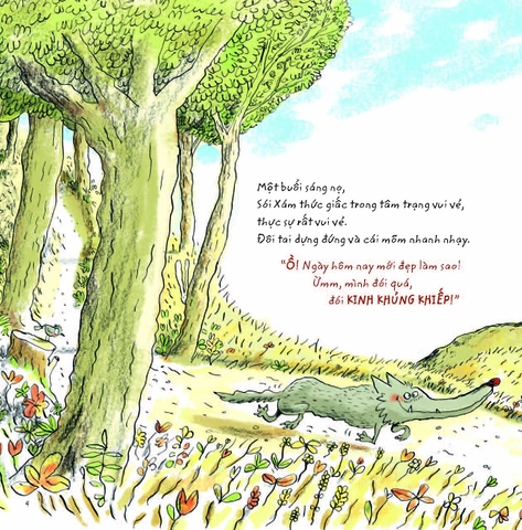 Sói Xám sốt sắng săn