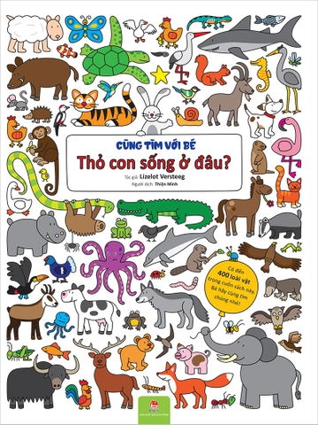 Cùng tìm với bé - Thỏ con sống ở đâu?