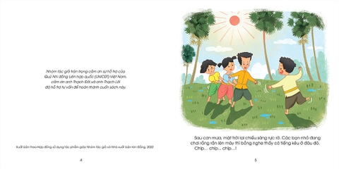 Những đứa trẻ hạnh phúc - Tổ chim non - Bạn nhỏ dân tộc Khmer