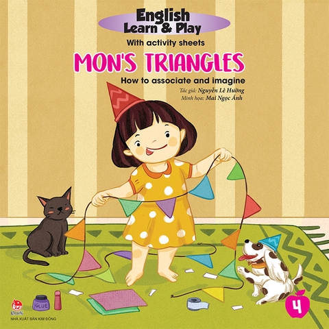 English Learn  Play with activity sheets - Mon’s triangles - How to associate and imagine