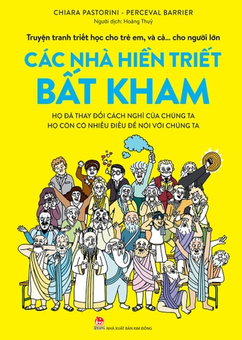 Truyện tranh triết học cho trẻ em, và cả… cho người lớn - Các nhà hiền triết bất kham
