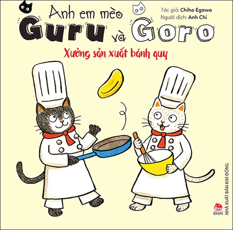 Anh em mèo Guru và Goro - Xưởng sản xuất bánh quy