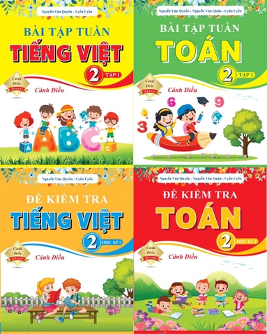 CB bài tập tuần và đề KT kỳ 1 lớp 2 Cánh Diều