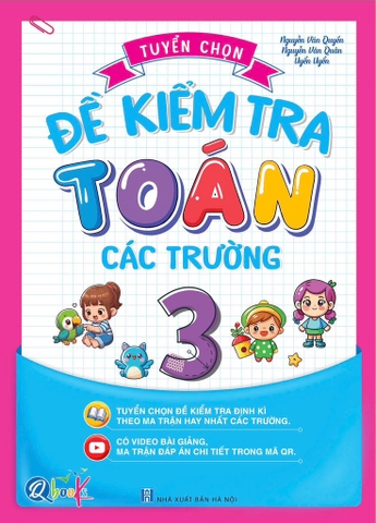 Đề kiểm tra toán lớp 3 các trường