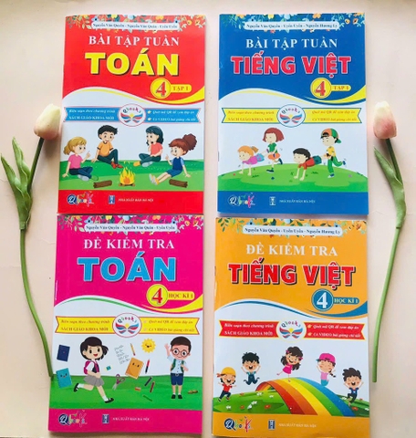 CB bài tập tuần và đề KT kỳ 1 lớp 4 Cánh Diều