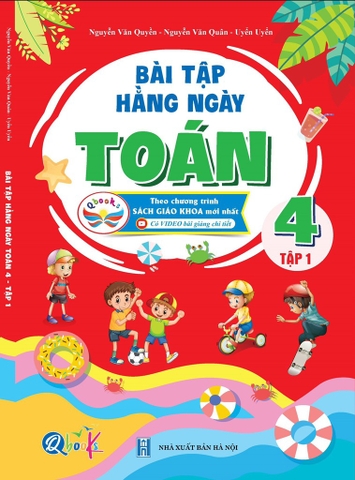 Bài tập hàng ngày toán kỳ 1 lớp 4 Cánh Diều
