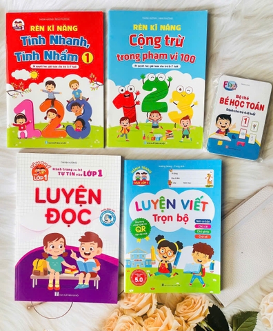 CB hành trang vào lớp 1( tặng kèm thẻ bé học toán )