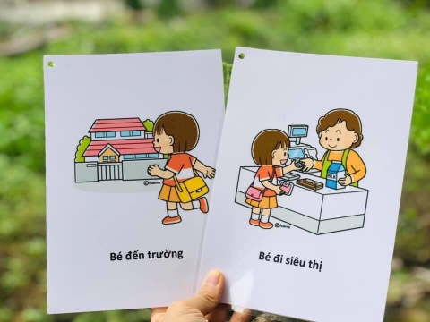 Hoạt động hàng ngày cho bé gái