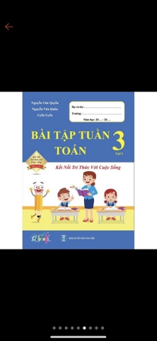 Bài tập tuần Toán kỳ 2 lớp 3 kết nối