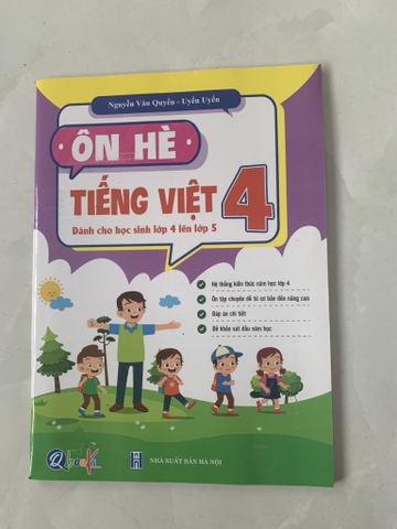 Tiếng việt ôn hè lớp 4 lên 5