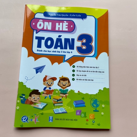 Toán ôn hè lớp 3 lên lớp 4