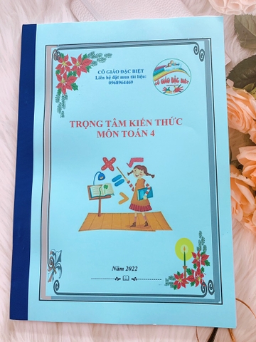Trọng tâm kiến thức Toán lớp 4