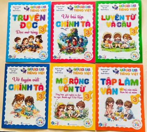 Túi trọn bộ tiếng việt lớp 3 kết nối