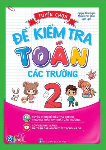 Đề kiểm tra toán lớp 2 các trường