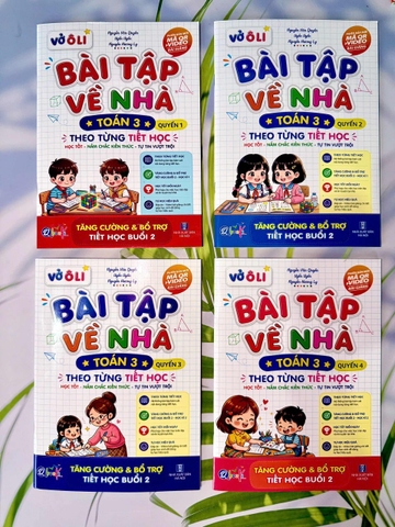 CB bài tập về nhà toán lớp 3 cả năm