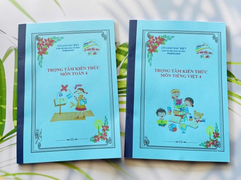 CB trọng tâm kiến thức lớp 4 ( toán + tiếng việt)