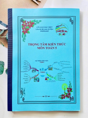 Trọng tâm kiến thức Toán lớp 5
