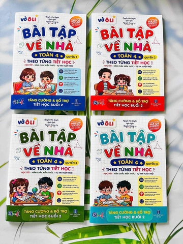 CB bài tập về nhà toán lớp 4 cả năm